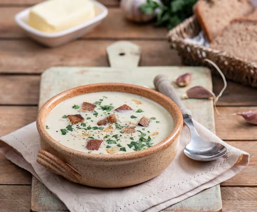 Zdjęcie dania: zupa czosnkowa